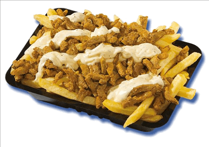 Patat kip shoarma